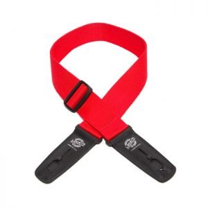 LOCKIT LIS-002-P2-RED GUITAR STRAP - Image 1