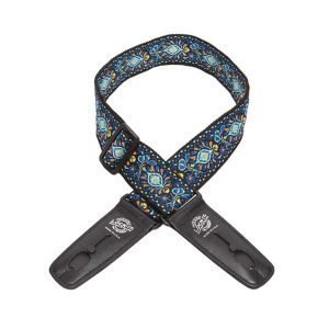 LOCKIT LIS-026-VS-BLUE CHILL GUITAR STRAP - Image 1