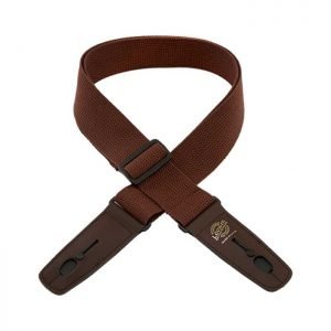 LOCKIT LIS-048-C2-BROWN GUITAR STRAP - Image 1