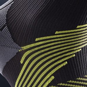 LP SUPPORT ANKLE COMP.SOCK SHORT BK/GY (UK.S) LP-203Z - Image 3