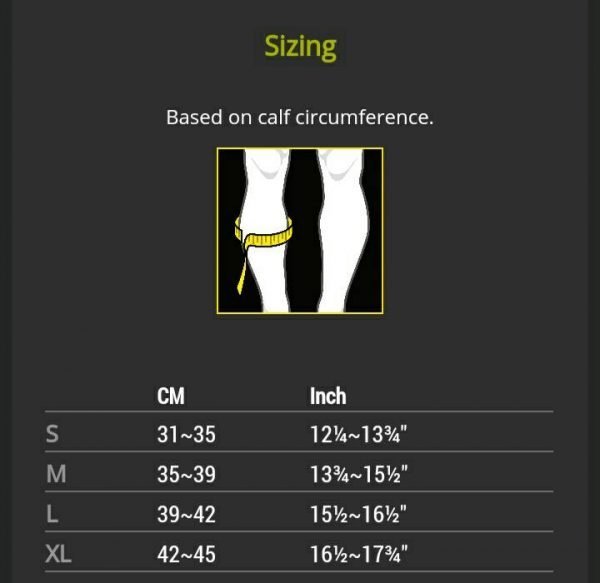 LP SUPPORT EMBIOZ ANKLE COMP.SOCK LONG BK/GY (UK.L) LP-204Z