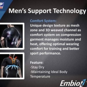 LP SUPPORT EMBIOZ BACK SUPPORT COMP.TOP BLACK (UK.XL) LP-232Z - Image 2