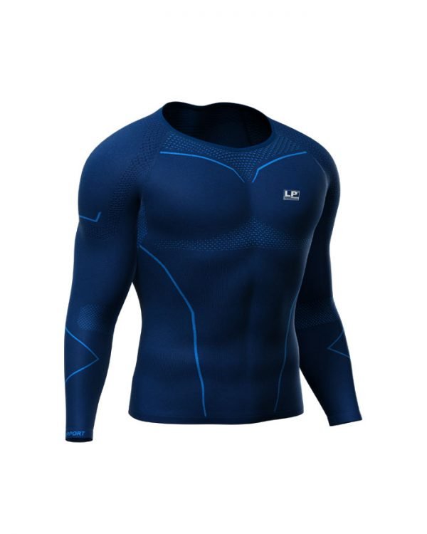 LP SUPPORT AIR COMPRESSION LONG SLEEVE TOP MEN SB/BL (UK.L) LP-ARM2401Z