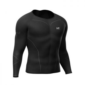 LP SUPPORT AIR COMPRESSION LONG SLEEVE TOP MEN DG/SG (UK.XL) LP-ARM2401Z - Image 1