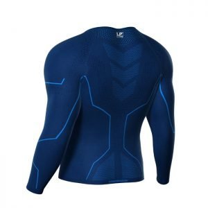 LP SUPPORT AIR COMPRESSION LONG SLEEVE TOP MEN SB/BL (UK.L) LP-ARM2401Z - Image 3