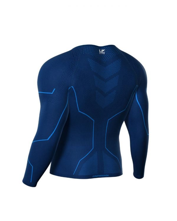 LP SUPPORT AIR COMPRESSION LONG SLEEVE TOP MEN SB/BL (UK.L) LP-ARM2401Z