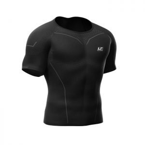 LP SUPPORT AIR COMPRESSION SHORT SLEEVE TOP MEN DG/SG (UK.S) LP-ARM2301Z - Image 1
