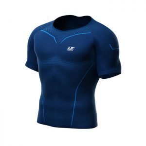 LP SUPPORT AIR COMPRESSION SHORT SLEEVE TOP MEN SB/BL (UK.M) LP-ARM2301Z - Image 1