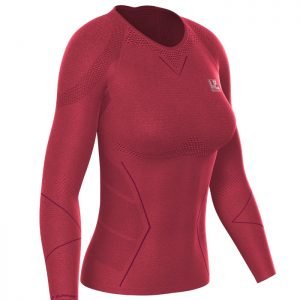 LP SUPPORT AIR COMPRESSION LONG SLEEVE TOP WOMEN DG/PL (UK.L) LP-ARF2401Z - Image 2