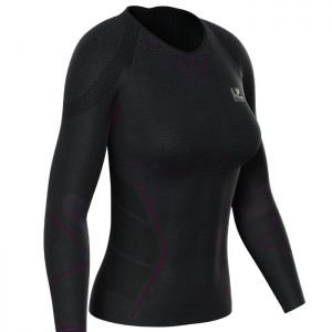 LP SUPPORT AIR COMPRESSION LONG SLEEVE TOP WOMEN DG/PL (UK.M) LP-ARF2401Z - Image 3