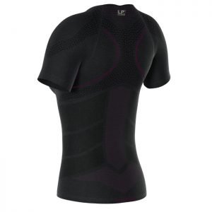 LP SUPPORT AIR COMPRESSION SHORT SLEEVE TOP WOMEN DG/PL (UK. XL) LP-ARF2301Z - Image 2