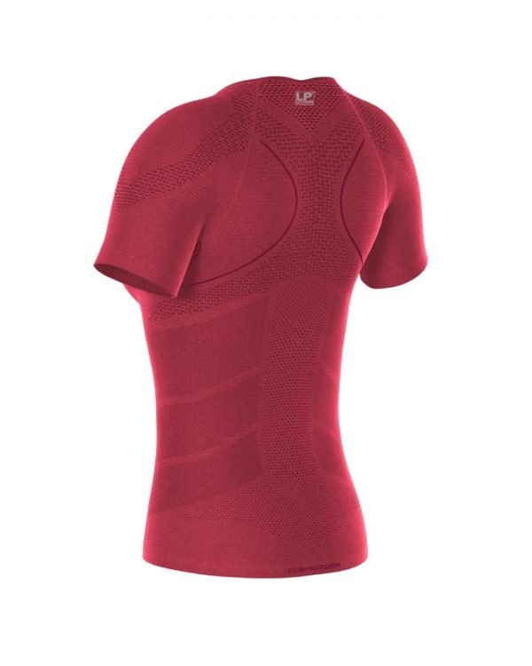 LP SUPPORT AIR COMPRESSION SHORT SLEEVE TOP WOMEN HP/VR (UK. M)  LP-ARF2301Z