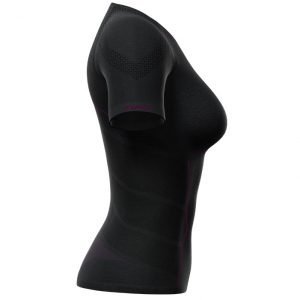 LP SUPPORT AIR COMPRESSION SHORT SLEEVE TOP WOMEN DG/PL (UK. S)  LP-ARF2301Z - Image 4
