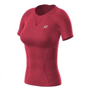 LP SUPPORT AIR COMPRESSION SHORT SLEEVE TOP WOMEN HP/VR (UK. M)  LP-ARF2301Z - Image 3
