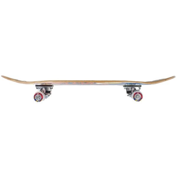 SILVERFOX SKATEBOARD MAPLE (31x8") BLUE-RED FIRE