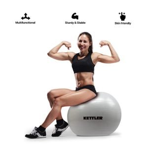 KETTLER GYMBALL 75 CM - SILVER -134-020 - Image 2