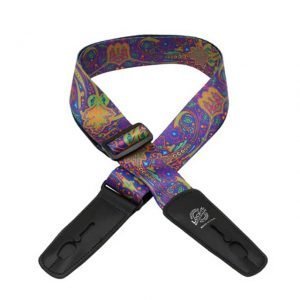 LOCKIT LIS-031-BM-BLUE JOURNEY GUITAR STRAP - Image 1