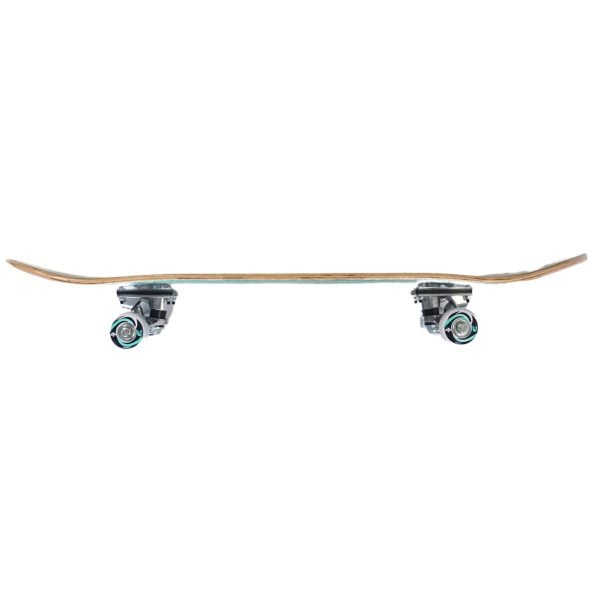 SILVERFOX SKATEBOARD MAPLE (31x8") BLUE-GREEN FINGERS
