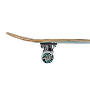 SILVERFOX SKATEBOARD MAPLE (31x8") BLUE-GREEN FINGERS - Image 7
