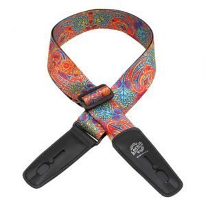 LOCKIT LIS-035-BM-SUMMER OF LOVE GUITAR STRAP - Image 1