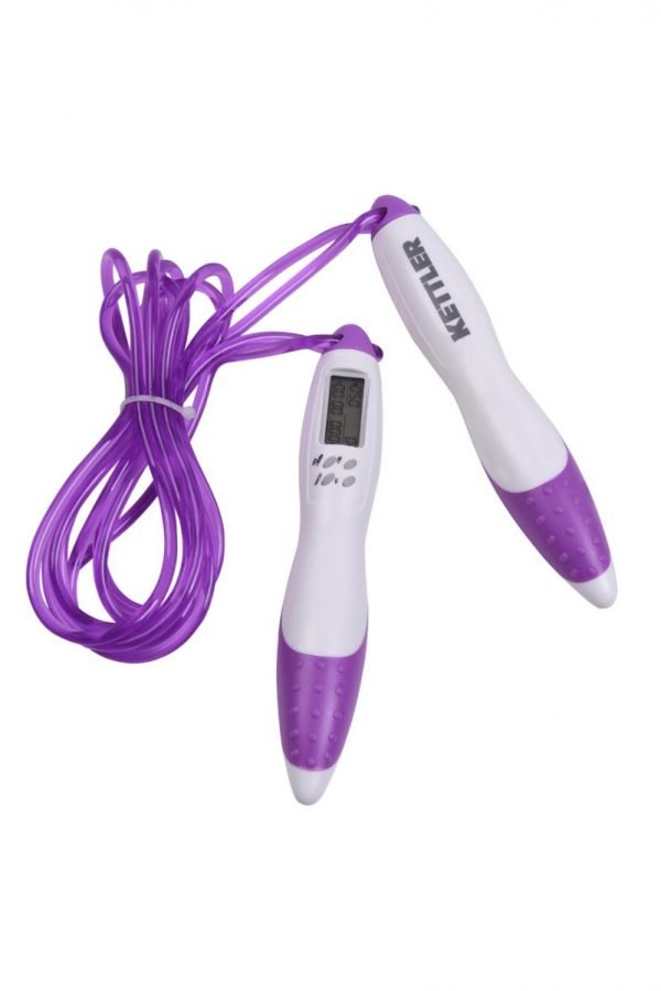 KETTLER DIGITAL JUMP ROPE PURPLE/WHITE 402-100
