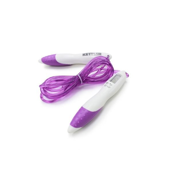 KETTLER DIGITAL JUMP ROPE PURPLE/WHITE 402-100