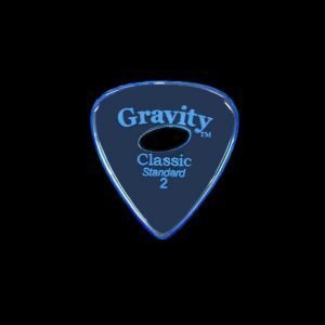 GRAVITY CLASSIC STANDARD 2.0 ELIPSE HOLE POLISHED PICK GCLS2PE - Image 2