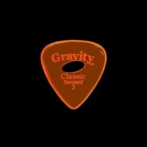 GRAVITY CLASSIC STANDARD 3.0 ELIPSE HOLE POLISHED PICK GCLS3PE - Image 1