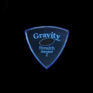 GRAVITY STEALTH STANDARD 2.0 ELIPSE HOLE POLISHED PICK GSSS2PE - Image 1
