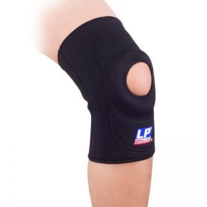 LP SUPPORT KNEE OPEN PATELLA BLACK (L) LP-708 - Image 2