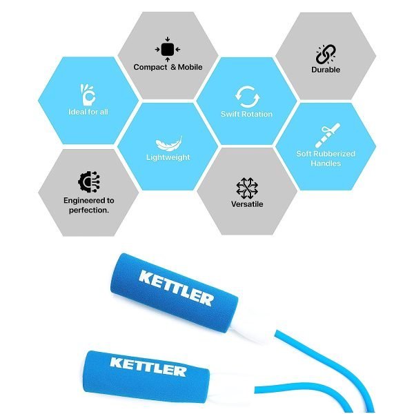 KETTLER JUMP ROPE BLUE 403-000