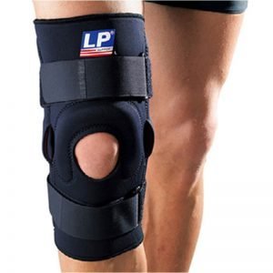 LP SUPPORT KNEE W/VERTICAL BTRS BLACK (S) LP-720 - Image 1