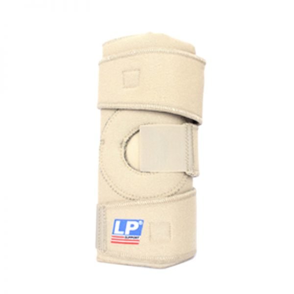 758_tan.jpg LP SUPPORT OPENED PATELLA KNEE TAN LP-758
