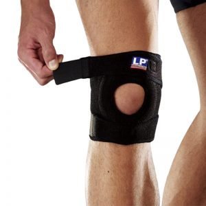 LP SUPPORT OPEN PATELLA KNEE BLACK LP-788 - Image 3