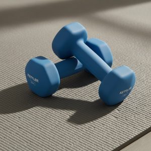KETTLER NEOPRENE DUMBBELL (6KG/PAIR) LIGHT BLUE 701-020