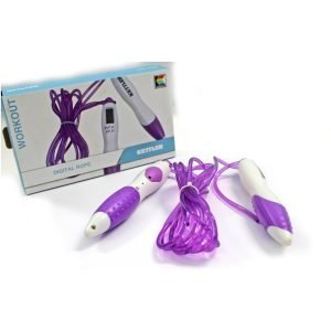 KETTLER DIGITAL JUMP ROPE PURPLE/WHITE 402-100 - Image 4