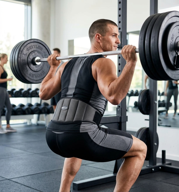 KETTLER WEIGHT LIFTING BELT (SIZE S/M)