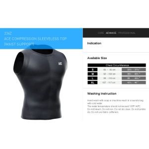LP SUPPORT EMBIOZ WAIST SUPPORT COMP.TOP BLACK (L) LP-234Z - Image 2
