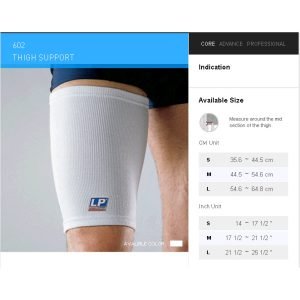 LP SUPPORT THIGH ELASTIC ( S) LP-602 - Image 3