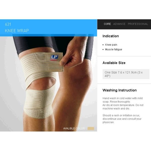 LP SUPPORT KNEE WRAP LP-631