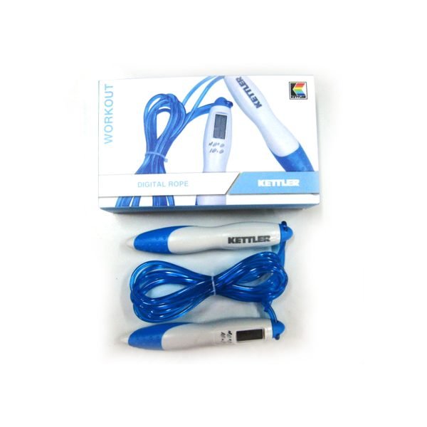 KETTLER DIGITAL JUMP ROPE BLUE-WHITE 402-000
