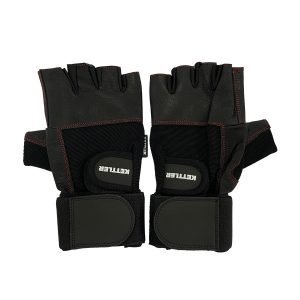 KETTLER PREMIUM LIFTING GLOVES w/ WRIST STRAP (SIZE M) - 533-000 - Image 4