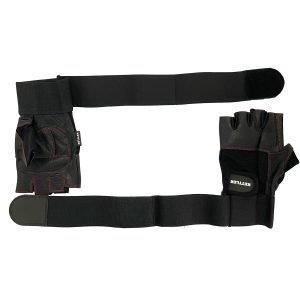 KETTLER PREMIUM LIFTING GLOVES w/ WRIST STRAP (SIZE M) - 533-000 - Image 6