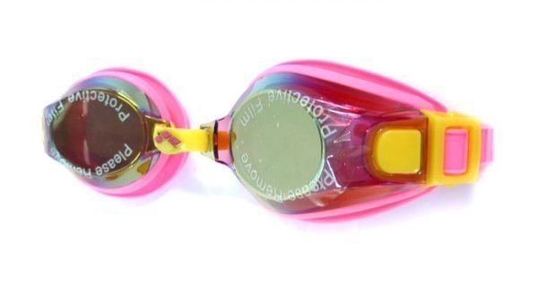 ARENA SWIM GOGGLES JUNIOR MIRROR PNK AGG-361MJ