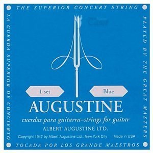 AUGUSTINE CLASSIC GUITAR STRING BLUE SET HI TENSION - Image 1