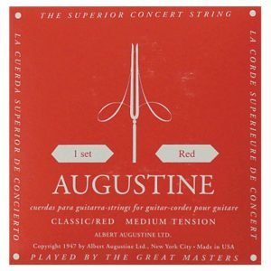 AUGUSTINE CLASSIC GUITAR STRING RED SET MED TENSION - Image 1