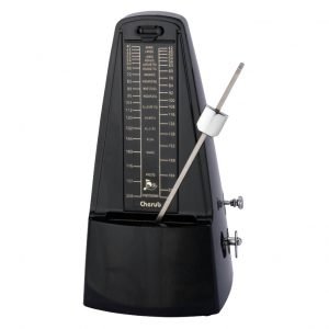 CHERUB WSM-330-BK MECHANICAL METRONOME BLACK - Image 1
