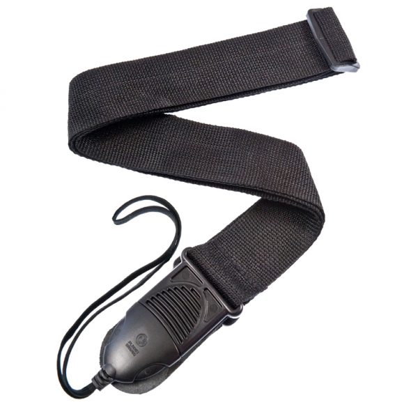D'ADDARIO ACOUSTIC STRAP QK BLACK PWSPA200