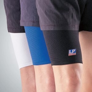 LP SUPPORT THIGH KNITTED BLUE ( M) LP-648 - Image 1