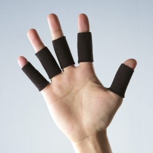 LP SUPPORT LONG FINGER BAND BLACK (5-PCS/SET) LP-653